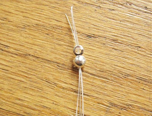 20Pcs Adabele Authentic Sterling Silver Clamshell Calotte Ends End Cap - Small Knot Cover Beads Double Closed Loops (Small 3Mm Cup) Ss295-1 #TOP3