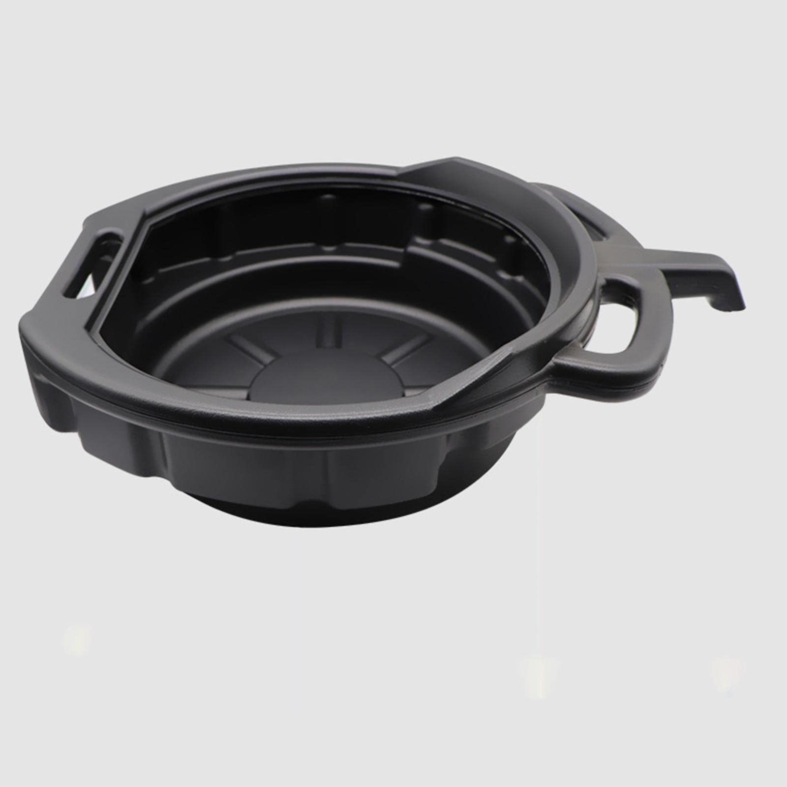 Recipiente Colector de Aceite Bandeja Fuerte con Drenaje Contenedor Canalizado Polipropileno Adecuado para Servir Reparar Autos Motocicletas Taller, 15L