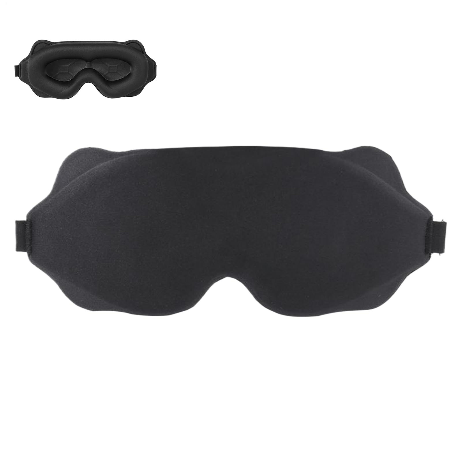 Maschera per Occhi Maschera per in Viaggio Aereo | Maschera Lavabile per Viaggi Yoga Sonno Relax con Chiusura Notturna Ideale per Casa e Attività Esterni
