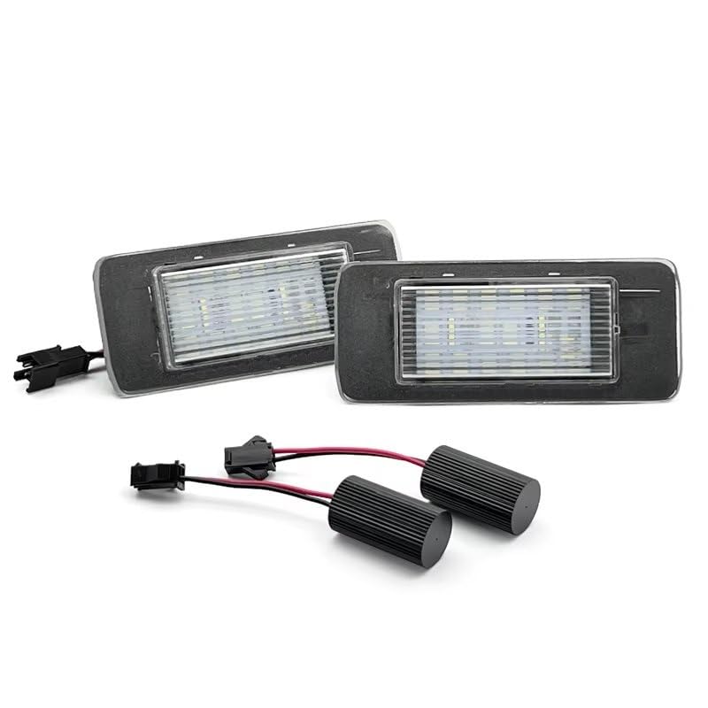 Luz de matrícula para Opel Zafira Tourer C plafones resistentes de recambio