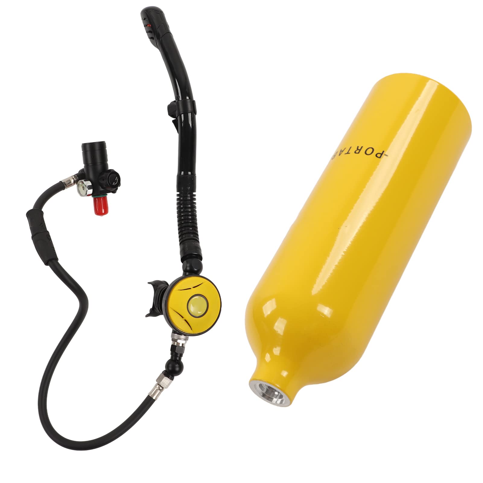 Kit Plongée 2L VGEBY DIDEEP X5000 - Bouteille Alu 6061, Embout Silicone, Environ 30-40 Min D'autonomie, Double Bandoulière
