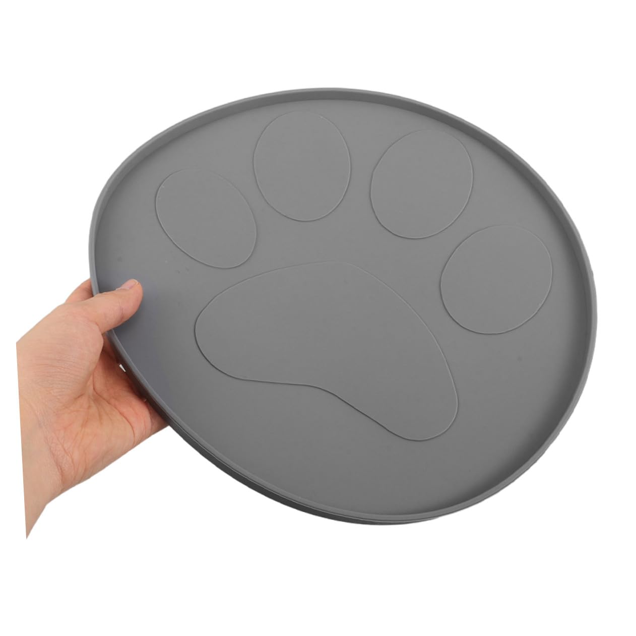TOYANDONA 3stücke Napfunterlage Für Katzen Und Hunde Wasserdichtes Futtermatte Erhöhtem Rand rutschfeste Futterunterlage Für Kätzchen Welpen Und Kleintiere Schützt Böden Vor Verschüttetem