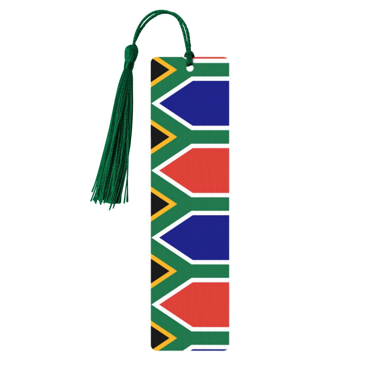 South African Flag Printing 5pcs Wood Bookmark,Fashion Bookmark Gift for Book Lovers Birthday Present