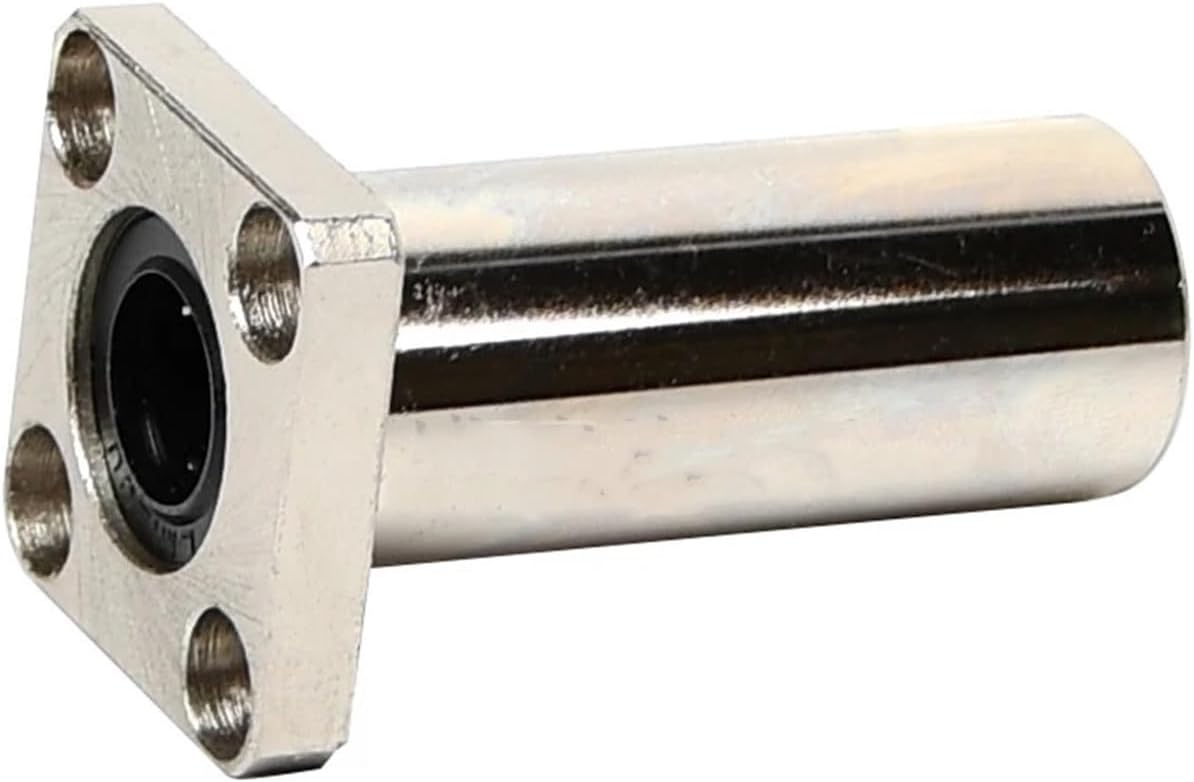 4pcs Anti-Rust Electroplating Lengthened Method Linear Bearing LMK6LUU LMK8LUU LMK10LUU LMK12LUU 16 20UU(LMK10LUU 10X19X55mm)