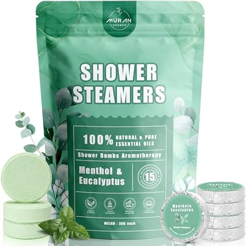 MURAN SHOWER Aromatherapy Shower Steamers 15-Pack Cover