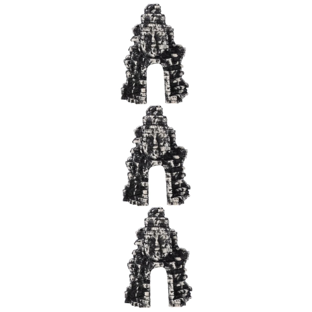 BESPORTBLE 3stücke Feng Shui Zen Buddha Statue Für Aquarien Resin Dekoration Für Fischbecken Für Süß Und Kreative Detailliertes Aquarium Ornament