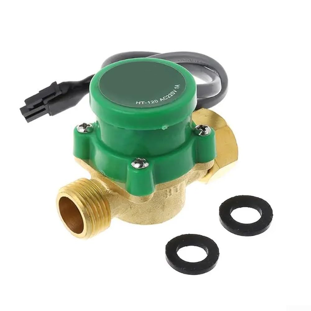 Pompe de circulation d'eau pour chauffage central, installation facile, pompe de circulation d'eau chaude et froide, matériau en laiton, 1 débit d'appoint 5 A