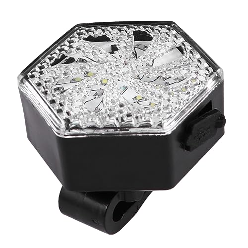 PRETYZOOM 1PC Rechargeable Mountain Bike Tail Light Safety LED Taillight for Night Riding Durable Design for Enhanced Visibility and Longevity