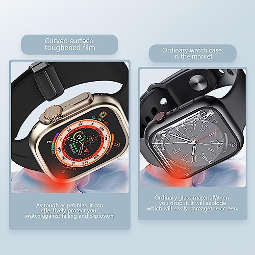 Boîtier iWatch 44mm antichoc avec protège-écran rigide PC anti-rayures - 6
