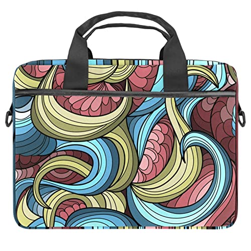 Sac ordinateur portable 13-14.5 pouces multicolore abstrait