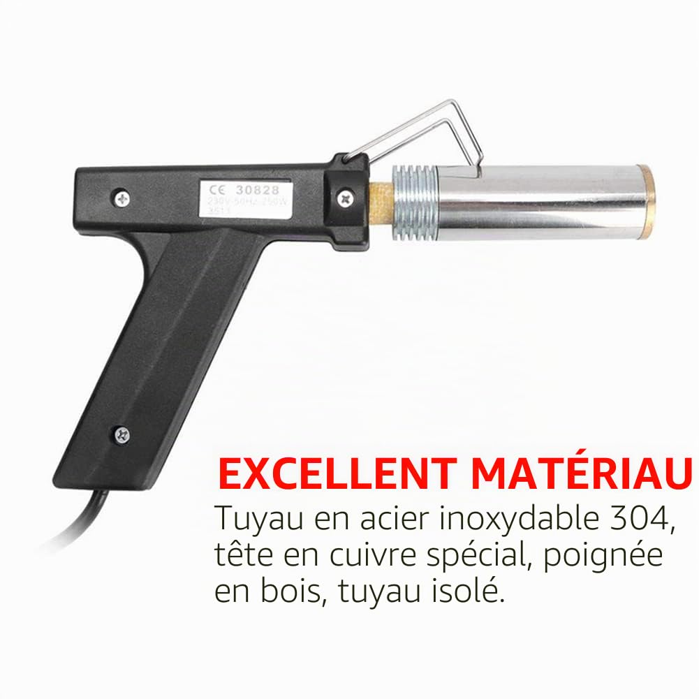 Électrique Écorneur De Veau, Écorneur De Corne électrique, Matériel D'acier Inoxydable Outil De Ferme D'agneau De Bétail De Corne Plastique Pour écorneur De Bétail