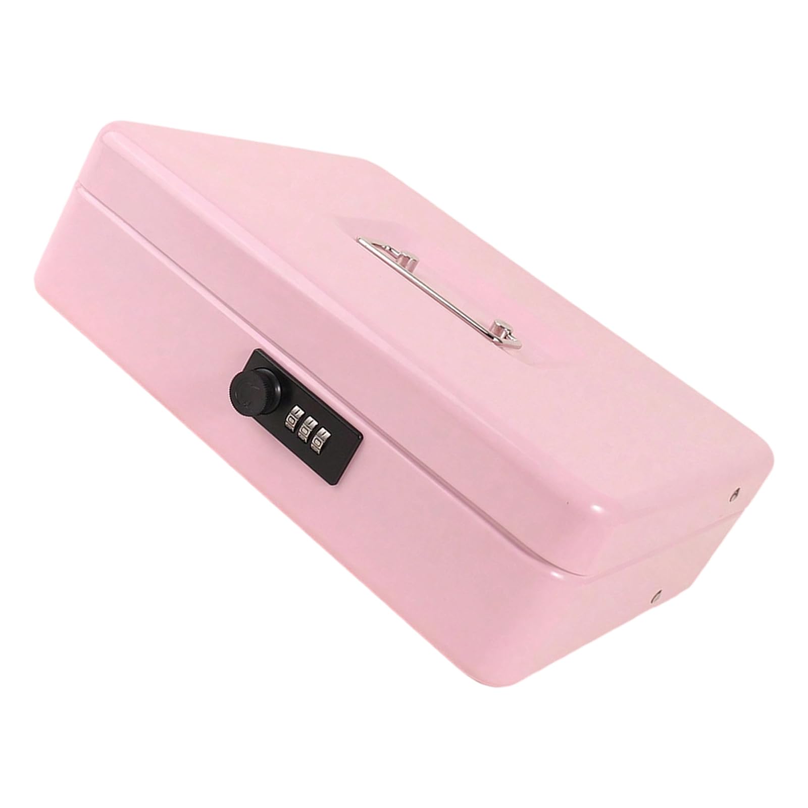 APGLSXY Security Digital Safe with 6 Digit Code Delicate Steel Design Cash Container for Home Valuables Storage Delicate Metal Money Saving Box