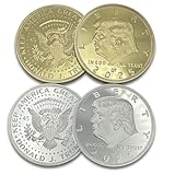 Aizics Mint Donald Trump Collectible Gold Coin (2025 Combo Pack)