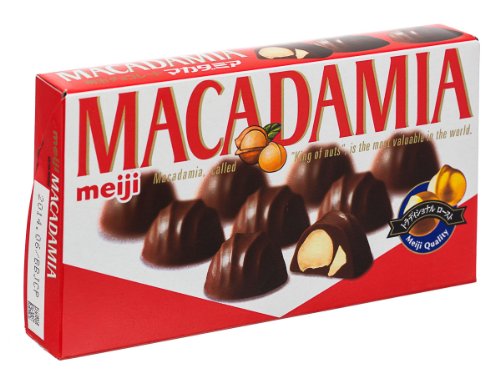 Meiji Choco Macadamia, 2.36-Ounce Boxes (Pack of 10)