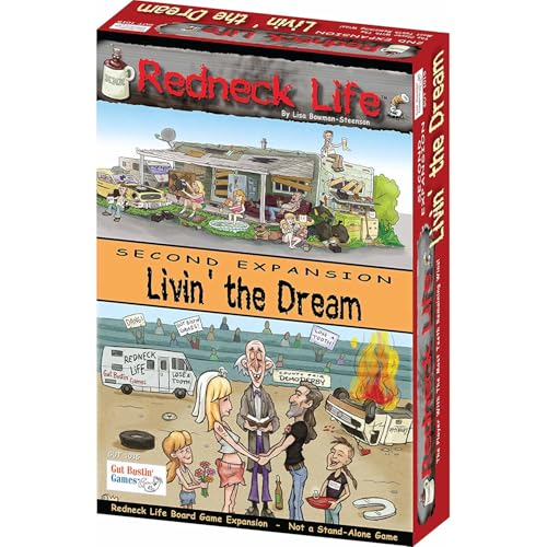 Gut Bustin Games Livin The Dream!: Redneck Life Board Game Expansion #2 Board Games