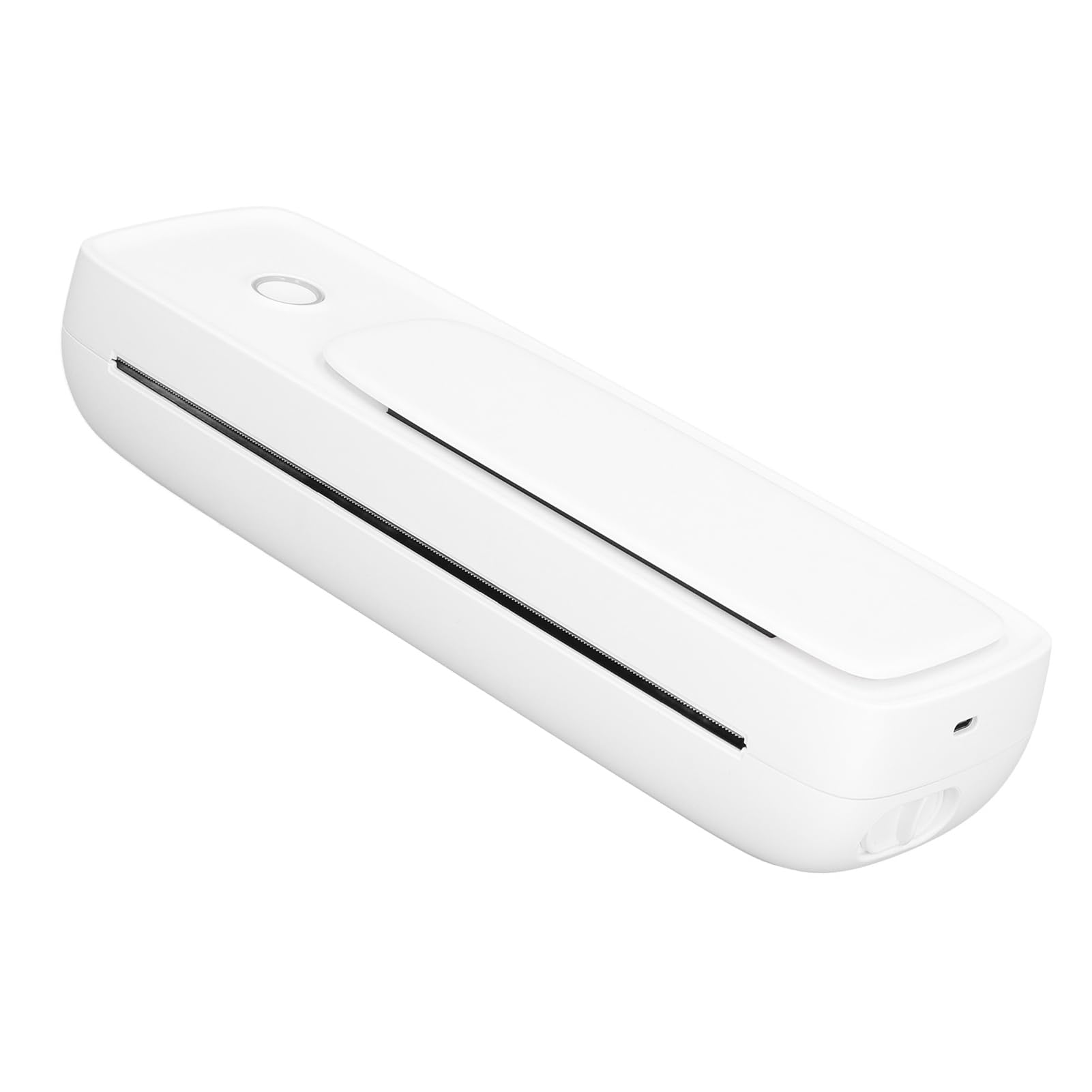 Walfront Stampante Termica Portatile 200 Dpi Mini Stampante Mobile Senza Inchiostro A4 con Batteria 2600 MAh, per, OS X, IOS
