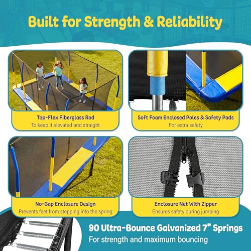 Image of Upper Bounce Rectangle Trampoline