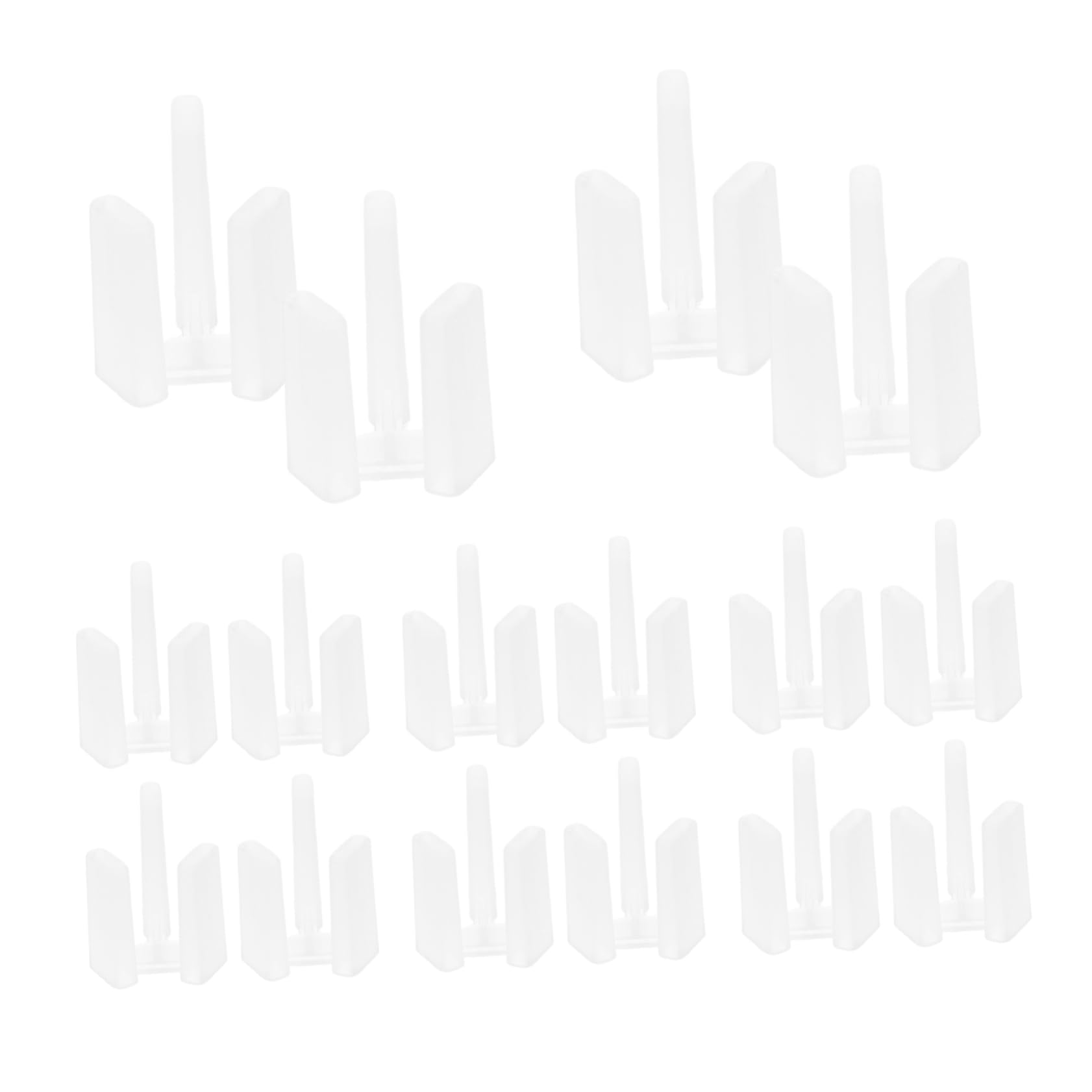 STOBAZA 100pcs Covers Fit Prong Caps Electrical Covers 3 Prong Proof Socket Safety Caps for Home Office