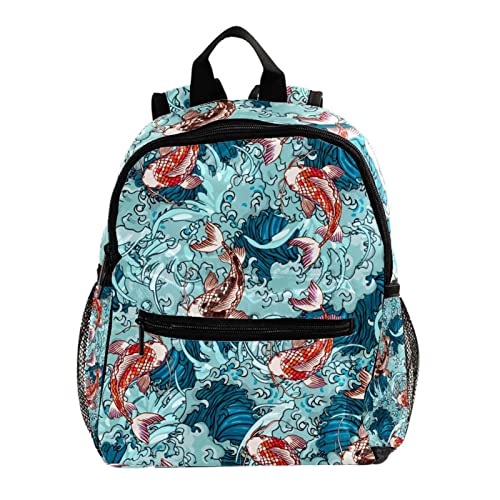 Sac à dos enfants tortue dorée léger et ergonomique 30cm