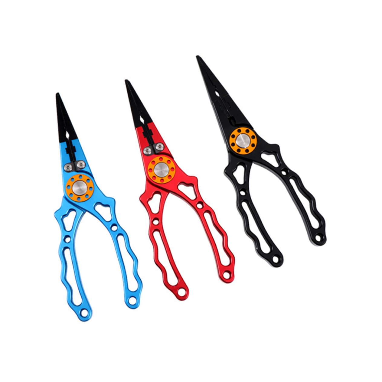 INOOMP Pinze Per La Pesca In Acqua Salata Strumenti Per Intrecciare Kit Di Pesca Dispositivo Di Rimozione Del Gancio Pinze Per La Rimozione Di Ganci Scissor Split Ring