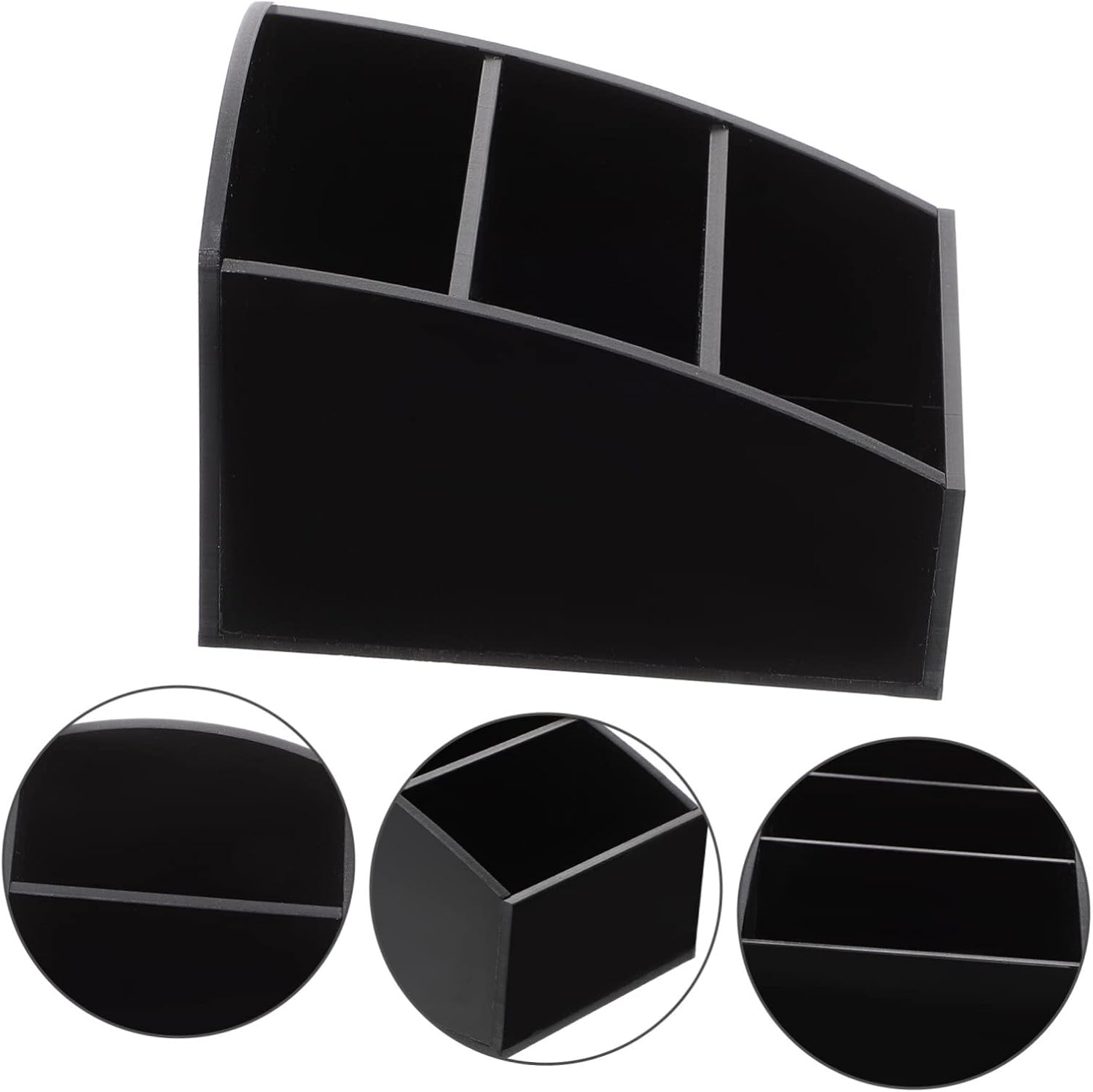 2pcs Seasoning Bag Storage Box Coffee Station Accessories Acrylic Material Countertop Sugar Bag Holder Tea Box Holder Bar