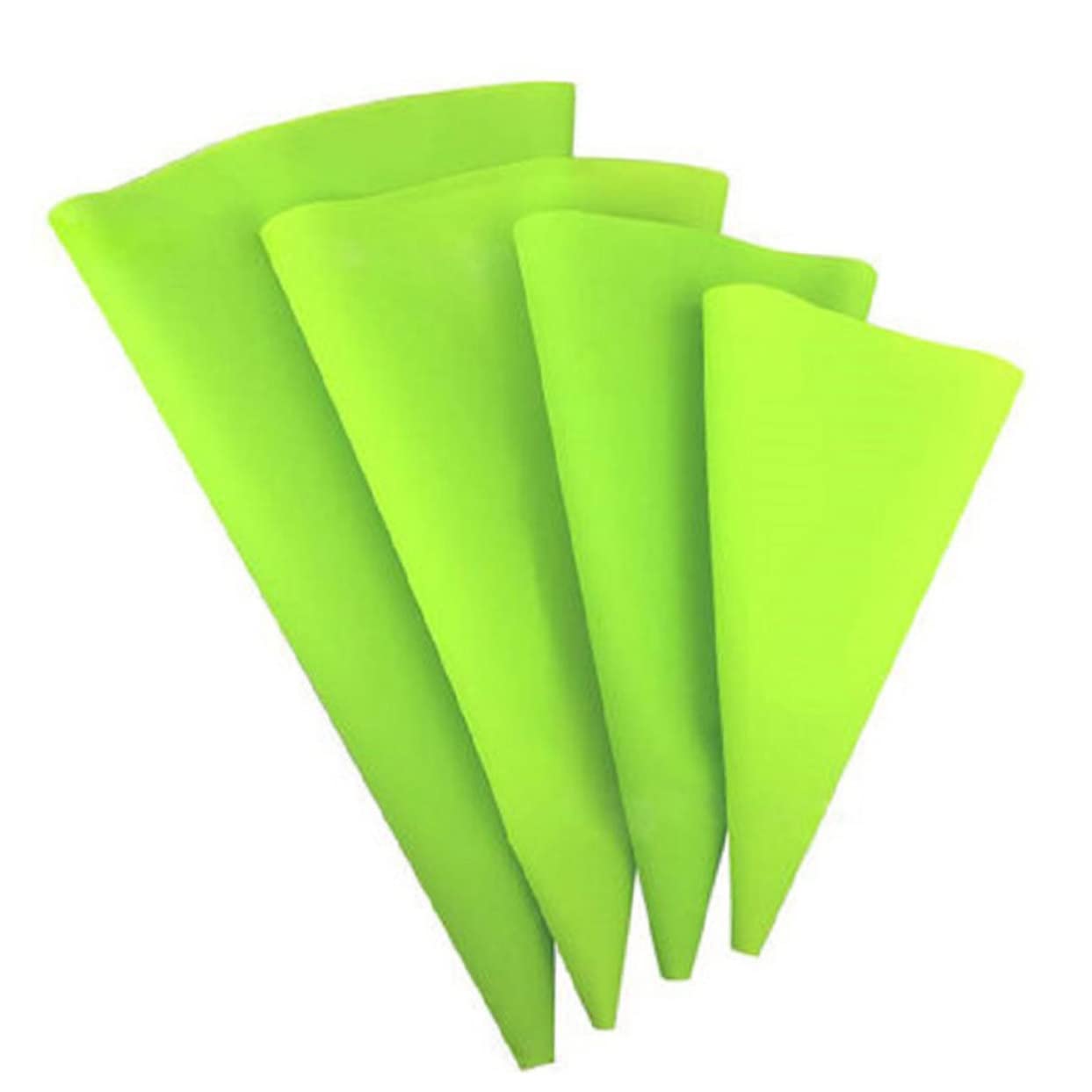 DECHOUS 24 Piezas capacillos para Cupcakes Bolsas de tuberías Bolsas de Adorno Mangas pasteleras de Silicona Manga pastelera Clasificado Bolso Decorativo Crema Colocar