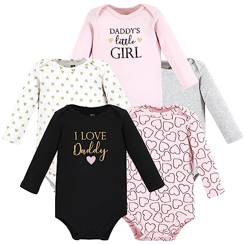 Image of Hudson Baby unisex-baby Cotton Long-sleeve Bodysuits