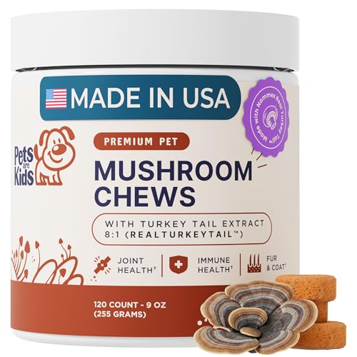 Turkey Tail Mushroom Chews for Dogs