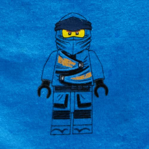 Lego Ninjago Boys Ninjago Costume Short And Matching Costume Hooded T-Shirt (Blue, Size 10/12) #TOP5