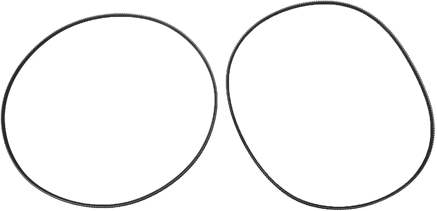 2PCS 5M710 Lathe V-Belt, Polyurethane Drive Belt for Harbor Freights Lathe, 5M710 Replacement Belt