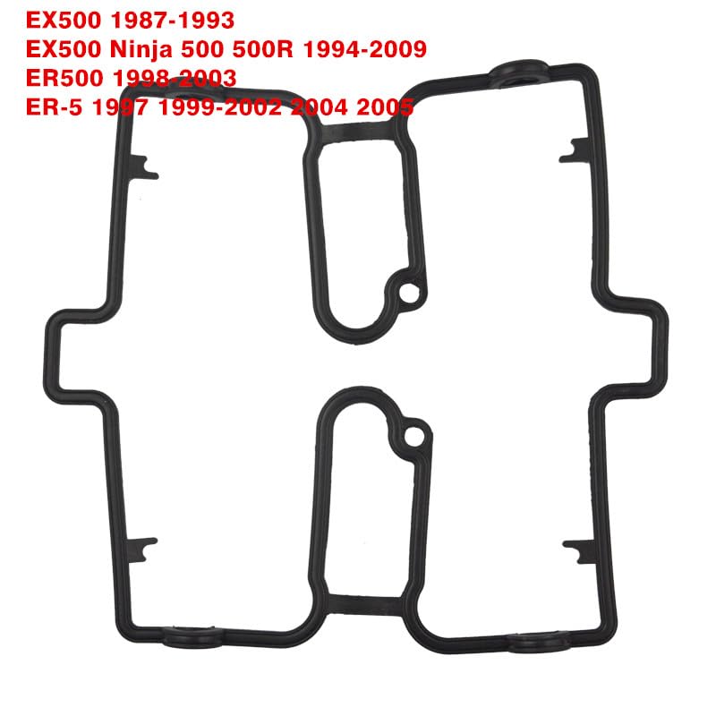 Loczek Junta Protectora de Culata de Motocicleta FOR K EX500 1987-2009 Ninja 500 500R 1994-2009 ER500 98-03 ER5 ER-5 1997-2005 (Partes Profesionales)