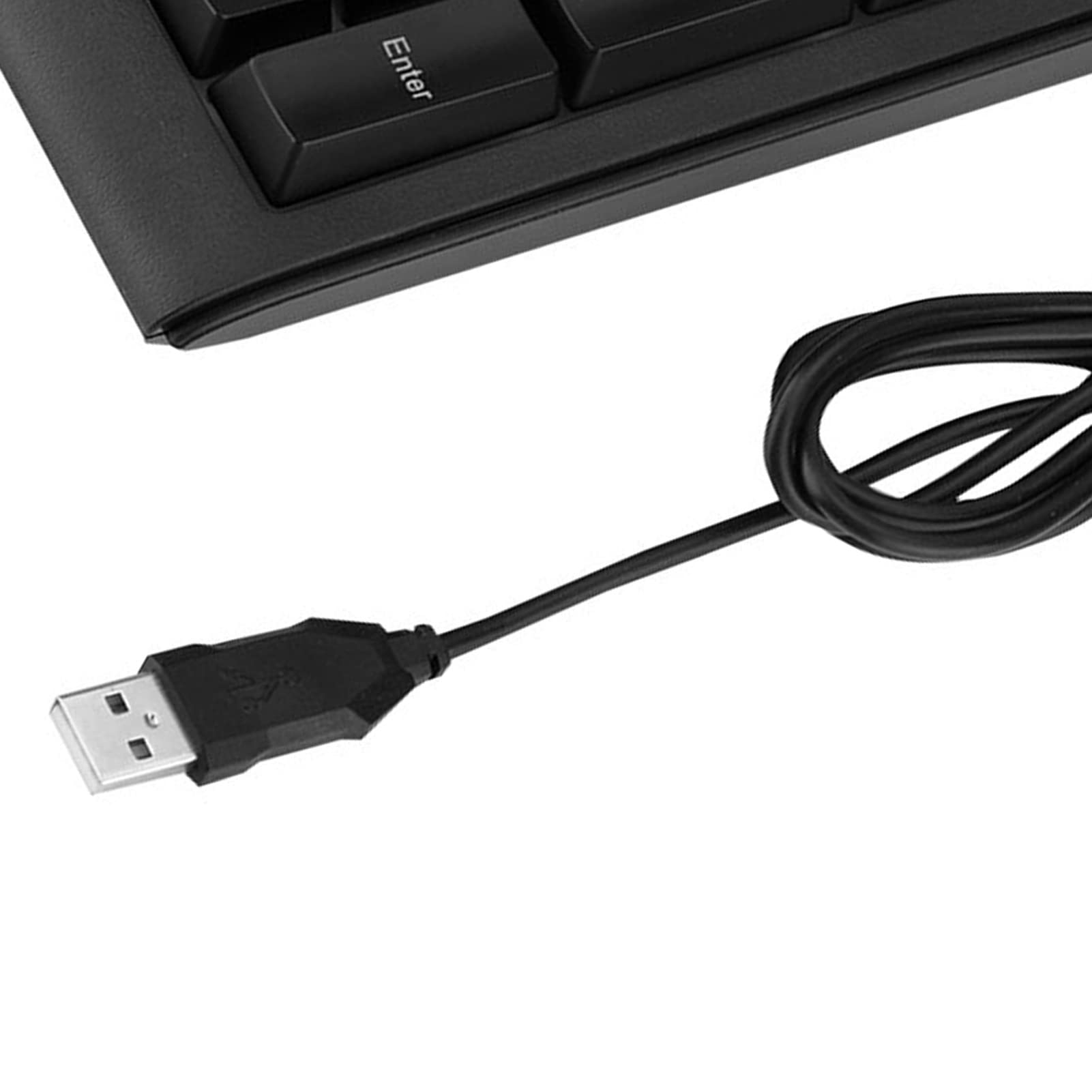 Klawiatura cyfrowa USB 19 kluczy Mini pad z 3 kolorami LED Backlit do laptopa PC stacjonarnego