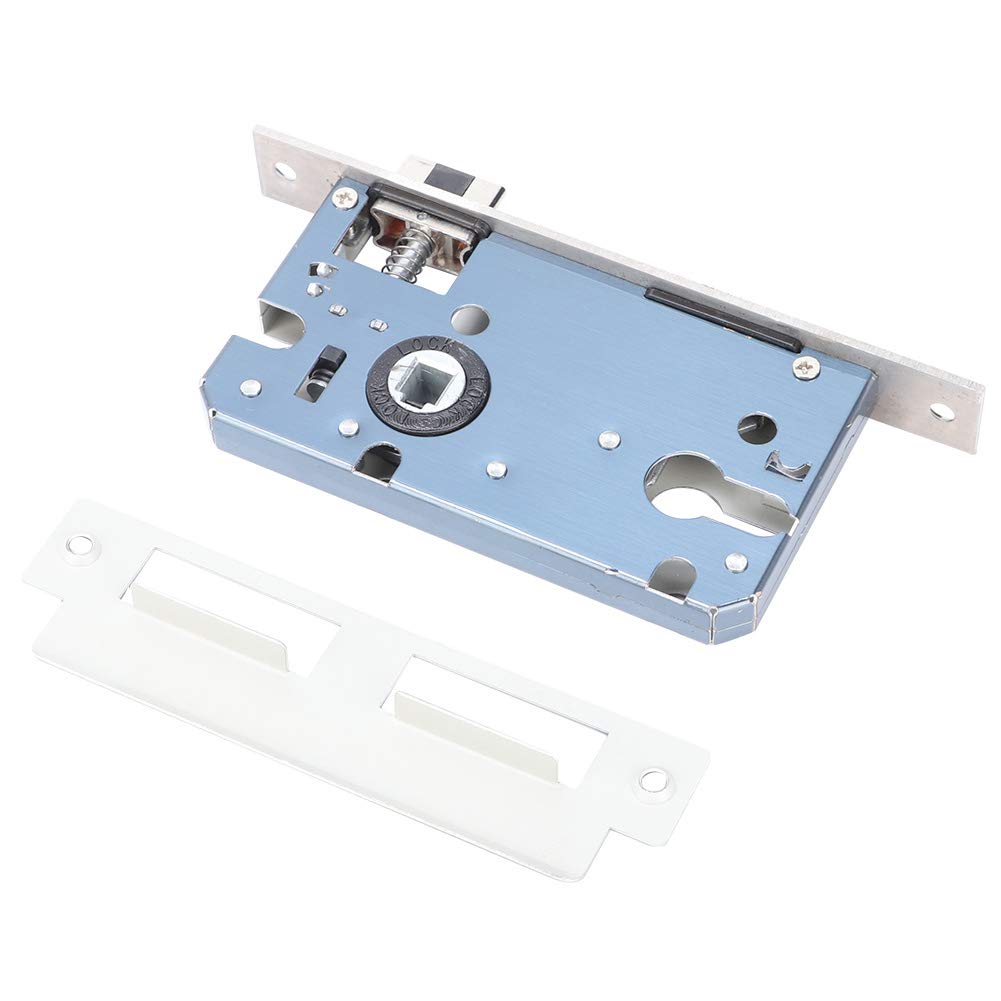 Serrure de porte antivol SIXRUN en aluminium style européen avec boutons lisses