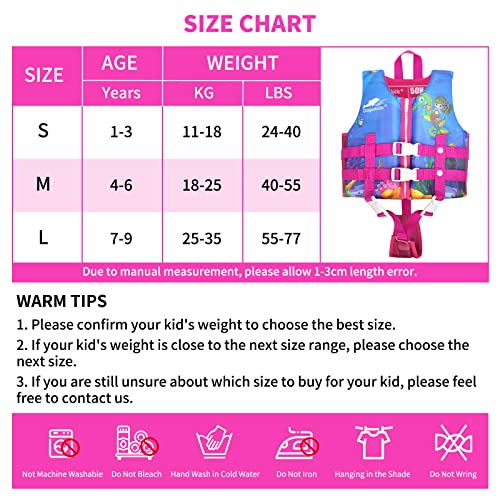 Gogokids Gilet da Nuoto per Bambini Giubbotto