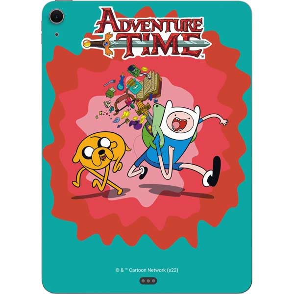 Skinit Decal Tablet Skin Compatible with iPad Air 11in (2024-2025) - Officially Licensed Adult Swim Adventure Time Jake and Finn Design