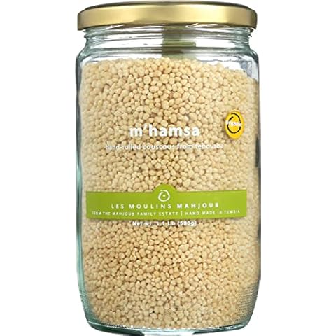 Les Moulins Mahjoub Organic Couscous M'hamsa | Hand Rolled in Tunisia Cover
