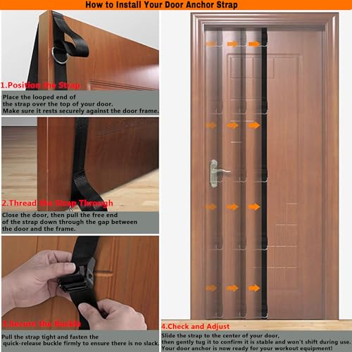 Resistance Bands Set with Door Anchor