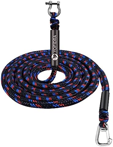 Boat Anchor Bungee Dock Line - PWC Buddy Rope Stretches 14-27ft for Jet ...