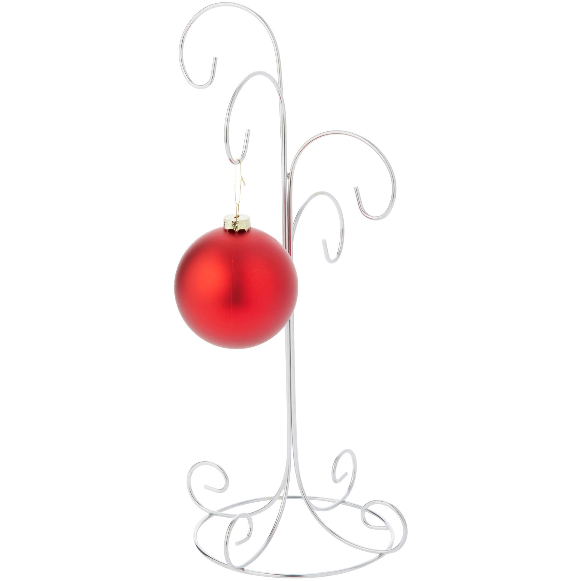 Bard's 4 Tiered Silver Ornament Stand, Tree, 14