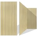 4 Pack Large Acoustic Panels,47.2"X 23.6"Acoustical Wall Panels,Self-Adhesive Sound Proof Panels for Walls,Acoustic Treatment for Recording Studio,Home&Office (Grey Oak)