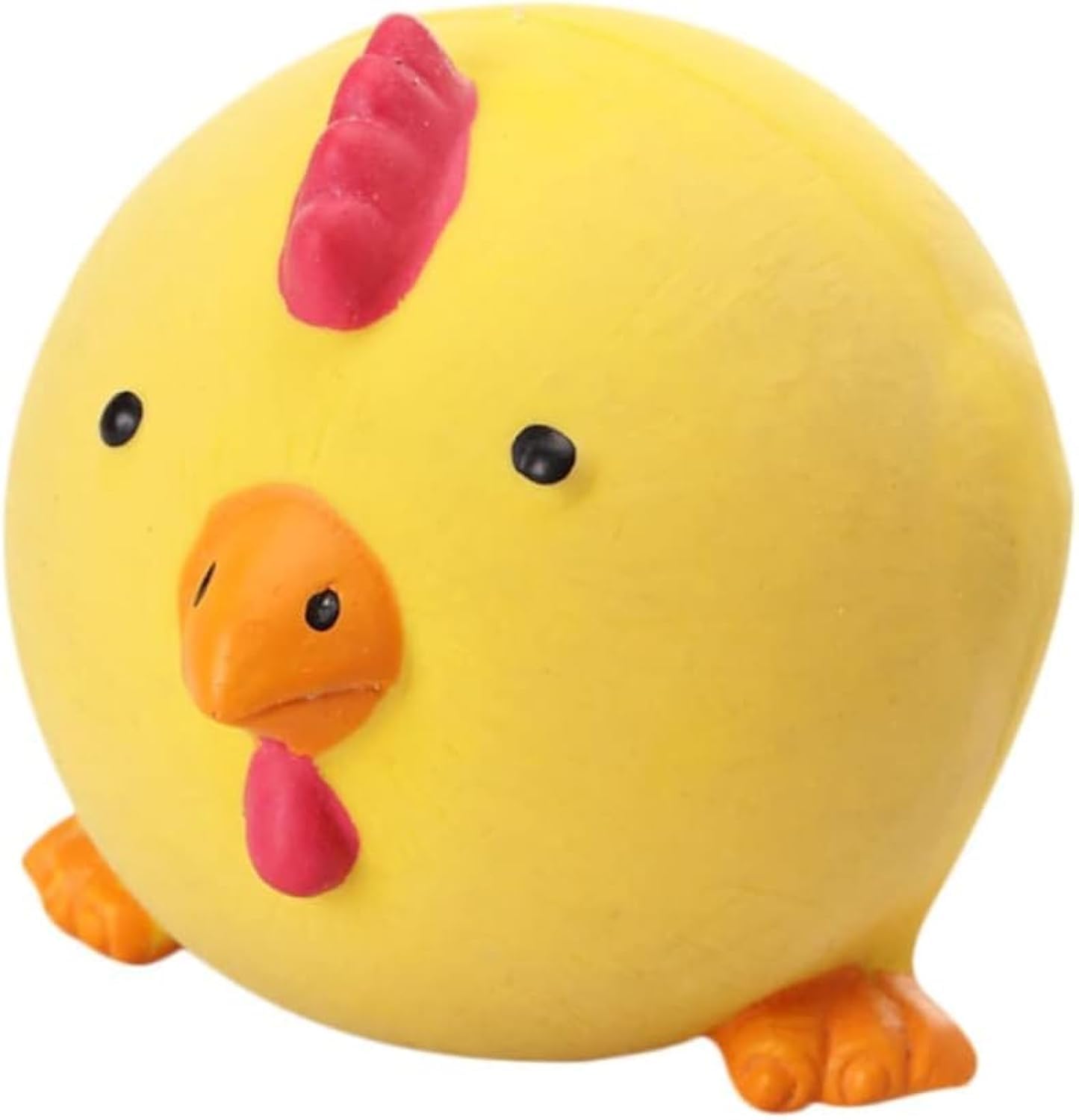 Crinkle Floppy Farm Dog Toy Multicolor - 1pc