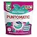PUNTOMATIC | Cápsulas Tricámara Frescor | Detergente Lavadora para Ropa Blanca y de Color | Quitamanchas | 22 lavados