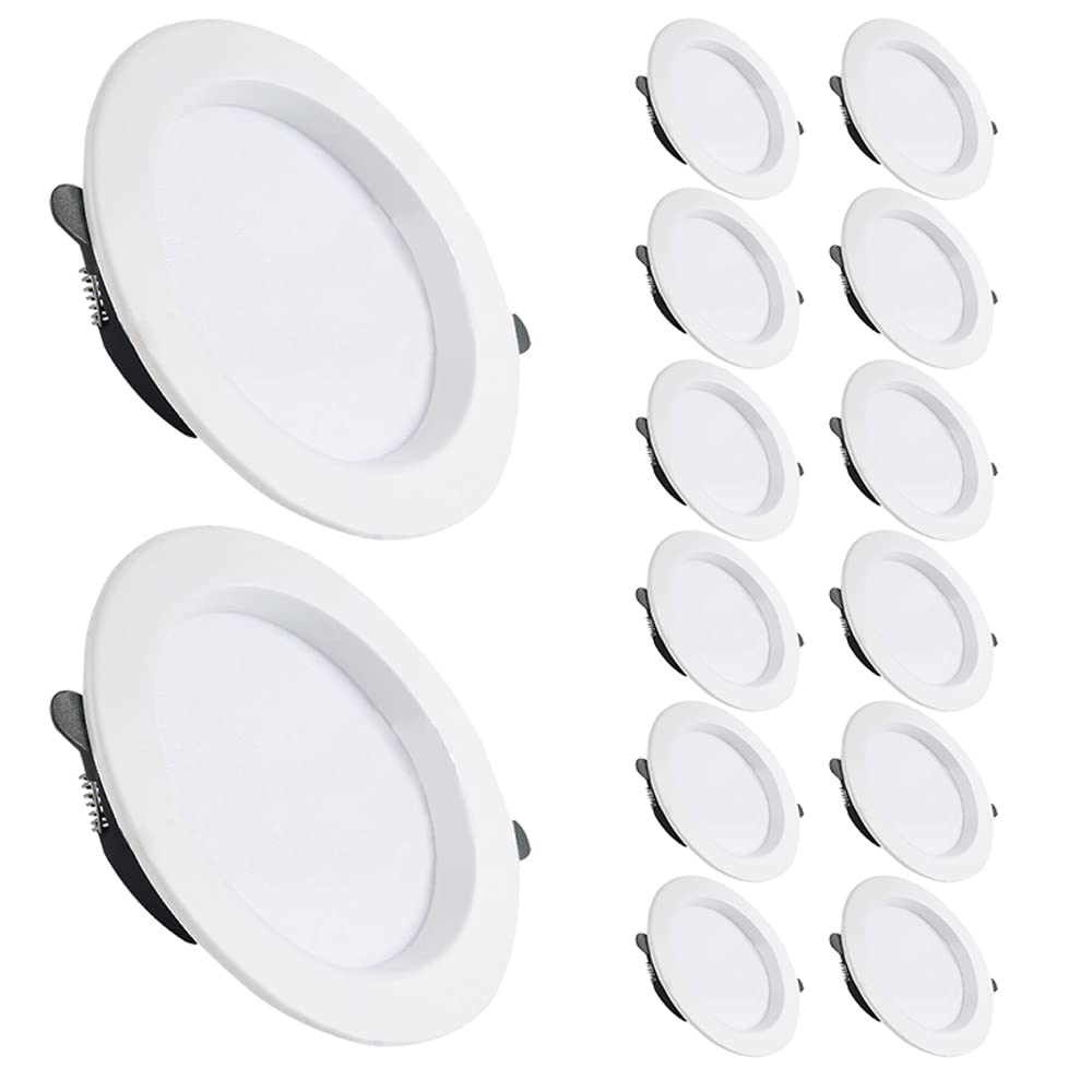 Downlight d'éclairage encastré rond LED projecteurs de disque 7W - 7
