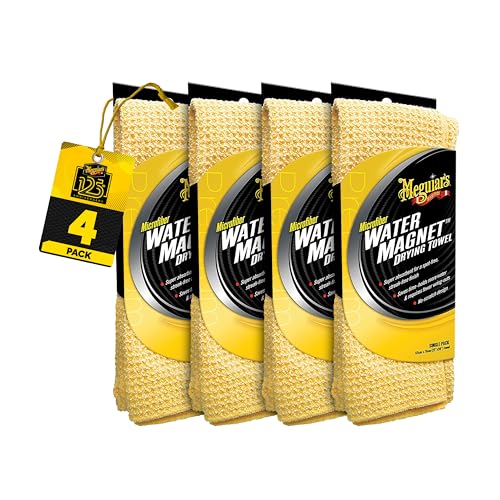 Meguiar's Water Magnet Microfiber Drying Towel 4 Pack