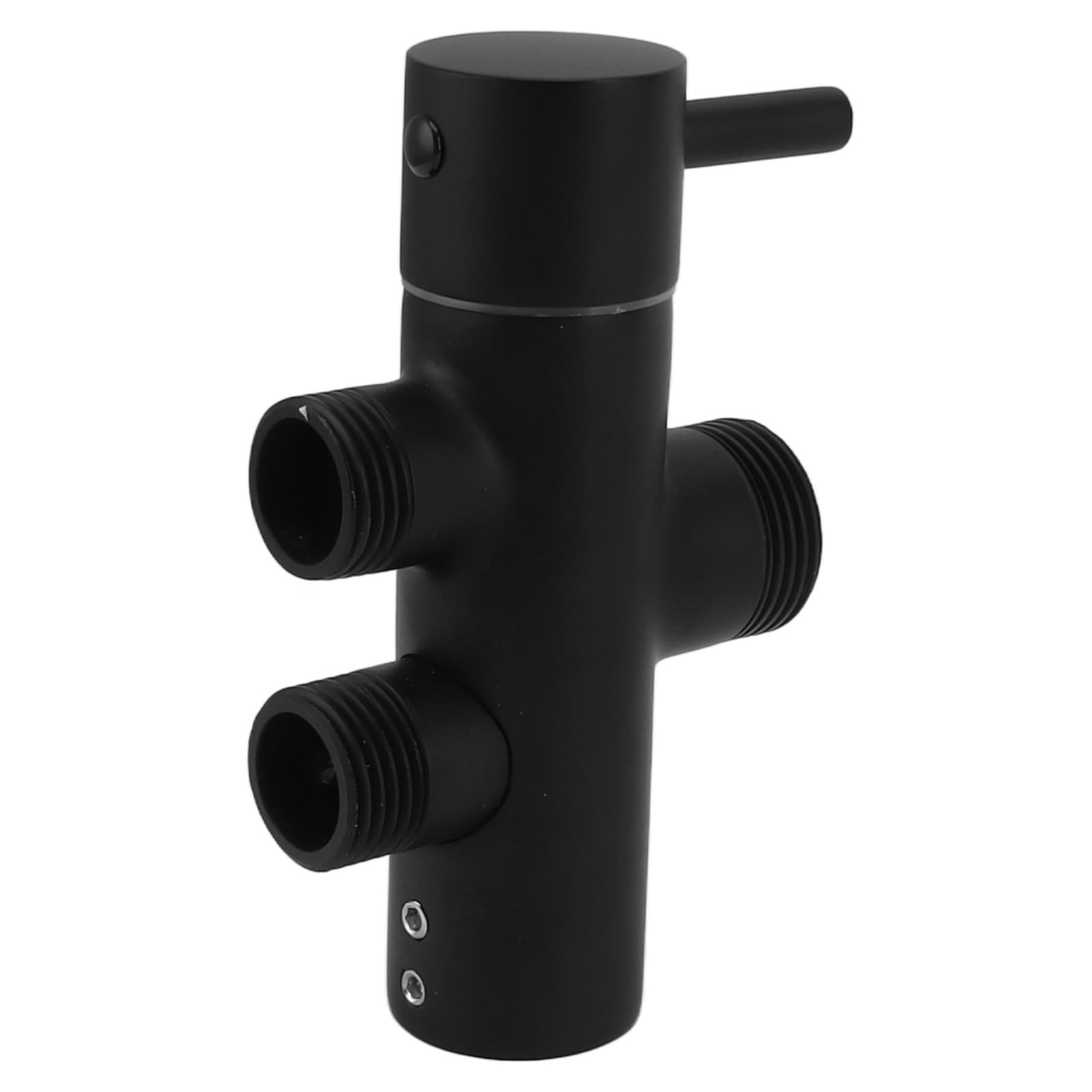 Inverseur de pomme de douche 3 voies YWBL-WH noir pour bras mural