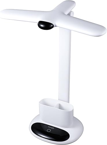 VAVOFO Eye-Caring - Lámpara de escritorio inalámbrica 6785 - Control táctil, temperatura de color de 2700-7000K, 700 lúmenes, diseño de doble