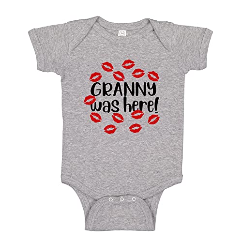 Granny was Here Baby Bodysuit One Piece Or Toddler T-Shirt Cute Granny Grandma Gift
