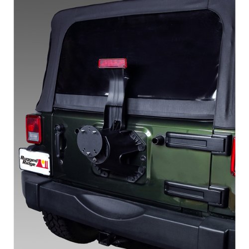 Rugged Ridge 11585.02 Spare Tire Carrier Spacer; 76-18 Jeep CJ/Wrangler YJ/TJ/JK