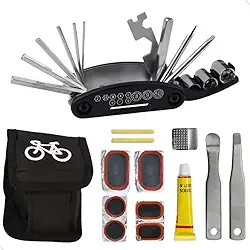 Kit Reparo Bike Bicicleta Ferramentas Chaves Remendo Para Pneu- Linha Premium