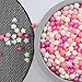 GOGOSO Pink Ball Pit Balls for Toddlers Baby Kids, Pearl Balls for Ball Pit, Themed Party, Bounse House, Birthday,200 pcs, Pearl Pink
